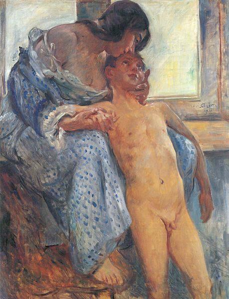 Lovis Corinth Mutterliebe